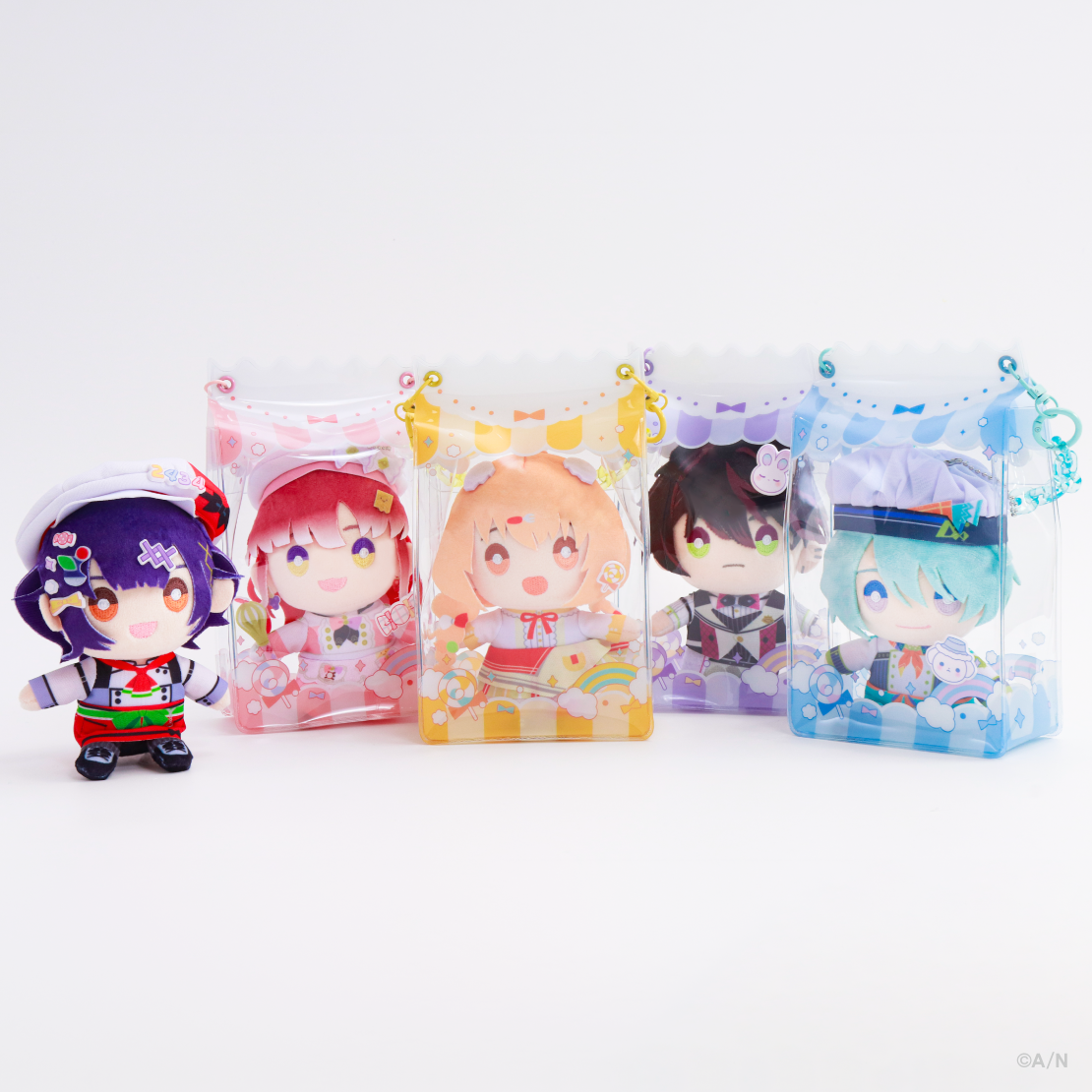 【おさんぽうぃんたー】ぬいポーチ【にじいろクローゼット】