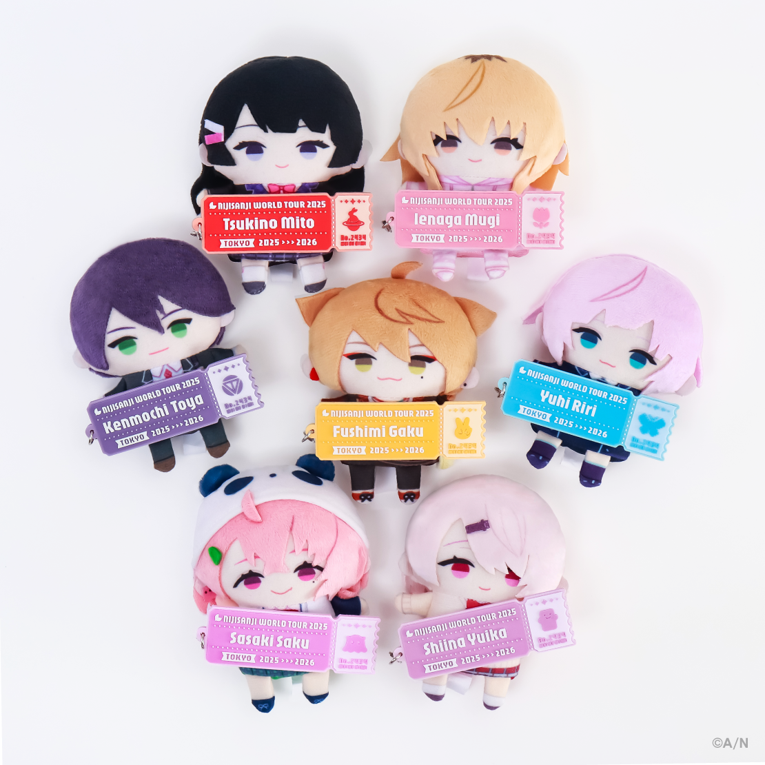 【WORLD TOUR 2025 東京】ラバーキーホルダー