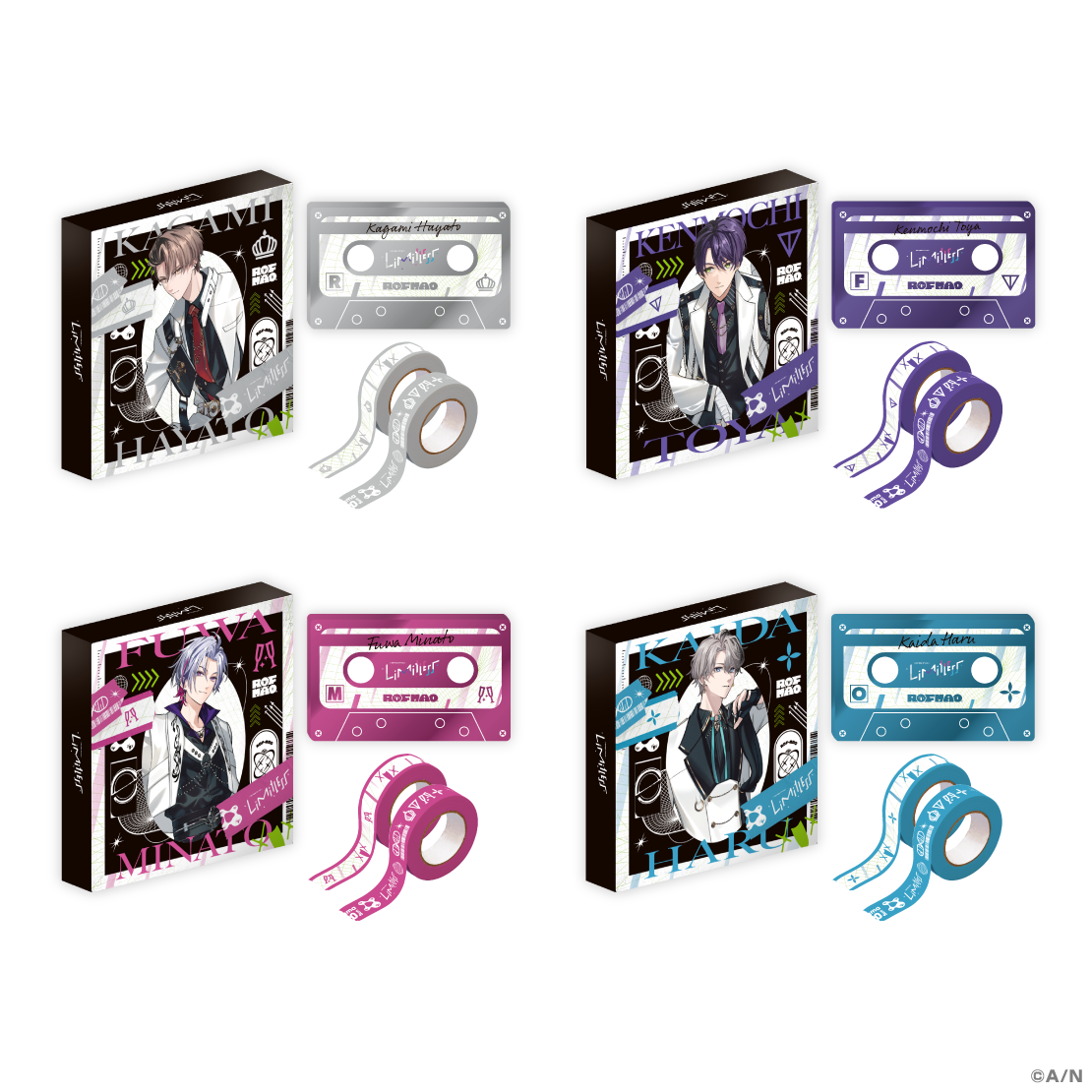 【ROF-MAO 2nd LIVE】マスキングテープセット