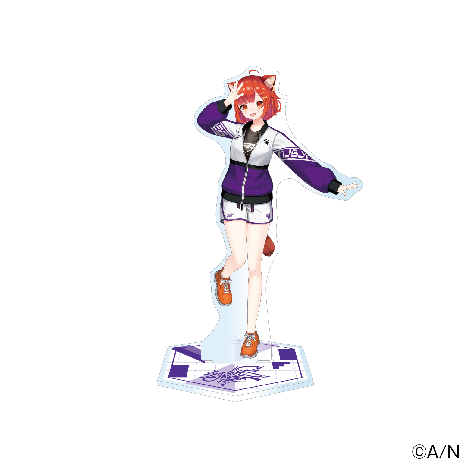 【にじフェス2026】クラスジャージアクリルスタンド バイオレット