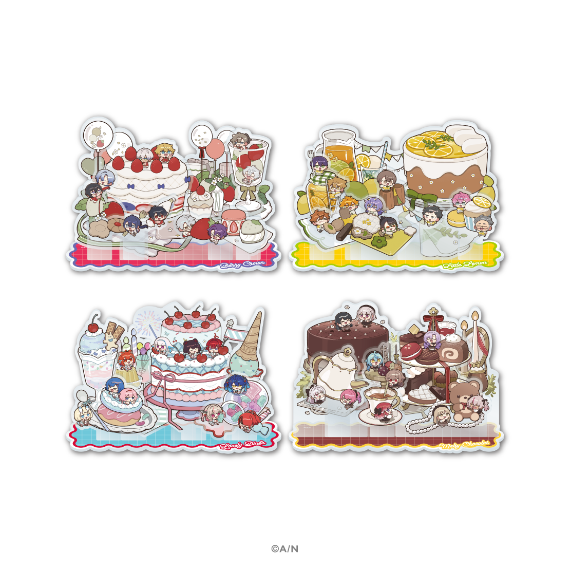 【にじさんじ 8th with cake！】アクリルジオラマ