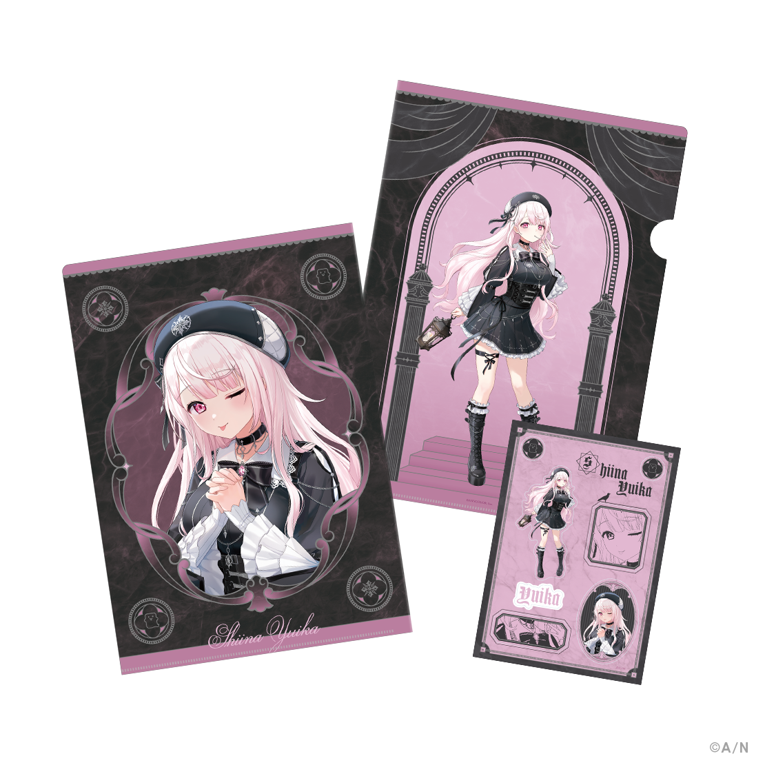 【Haunted School】クリアファイル＆ステッカーシート