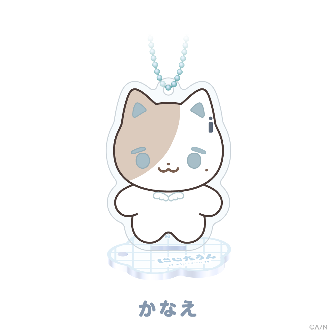 【にじたうんぐっず いち】アクリルスタンドキーホルダー