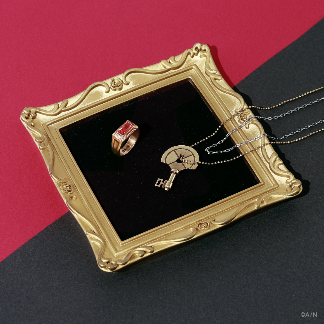 【Lauren Iroas Celebration Goods】リング＆ネックレスセット