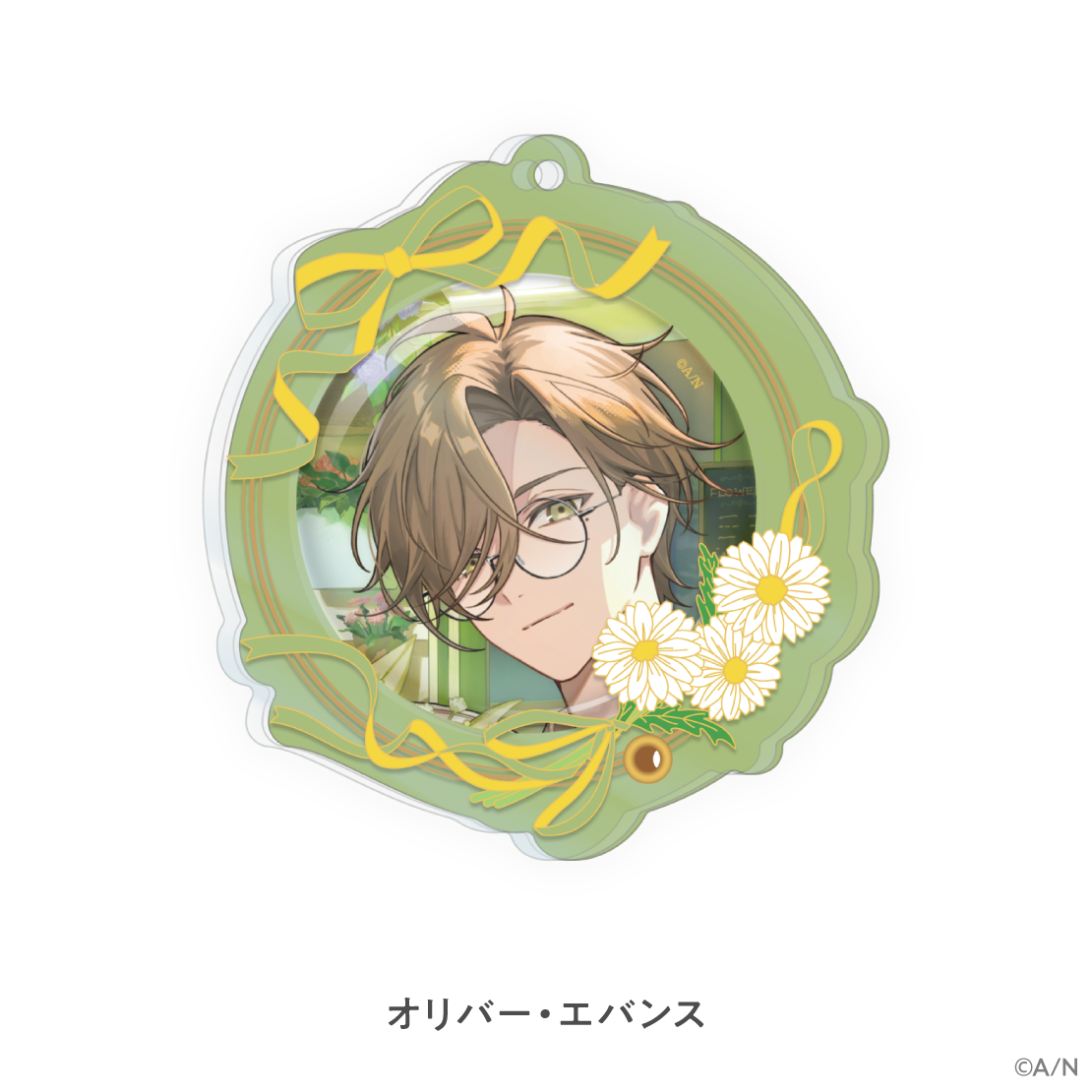 【My Florist】アクリルフレーム入り缶バッジ