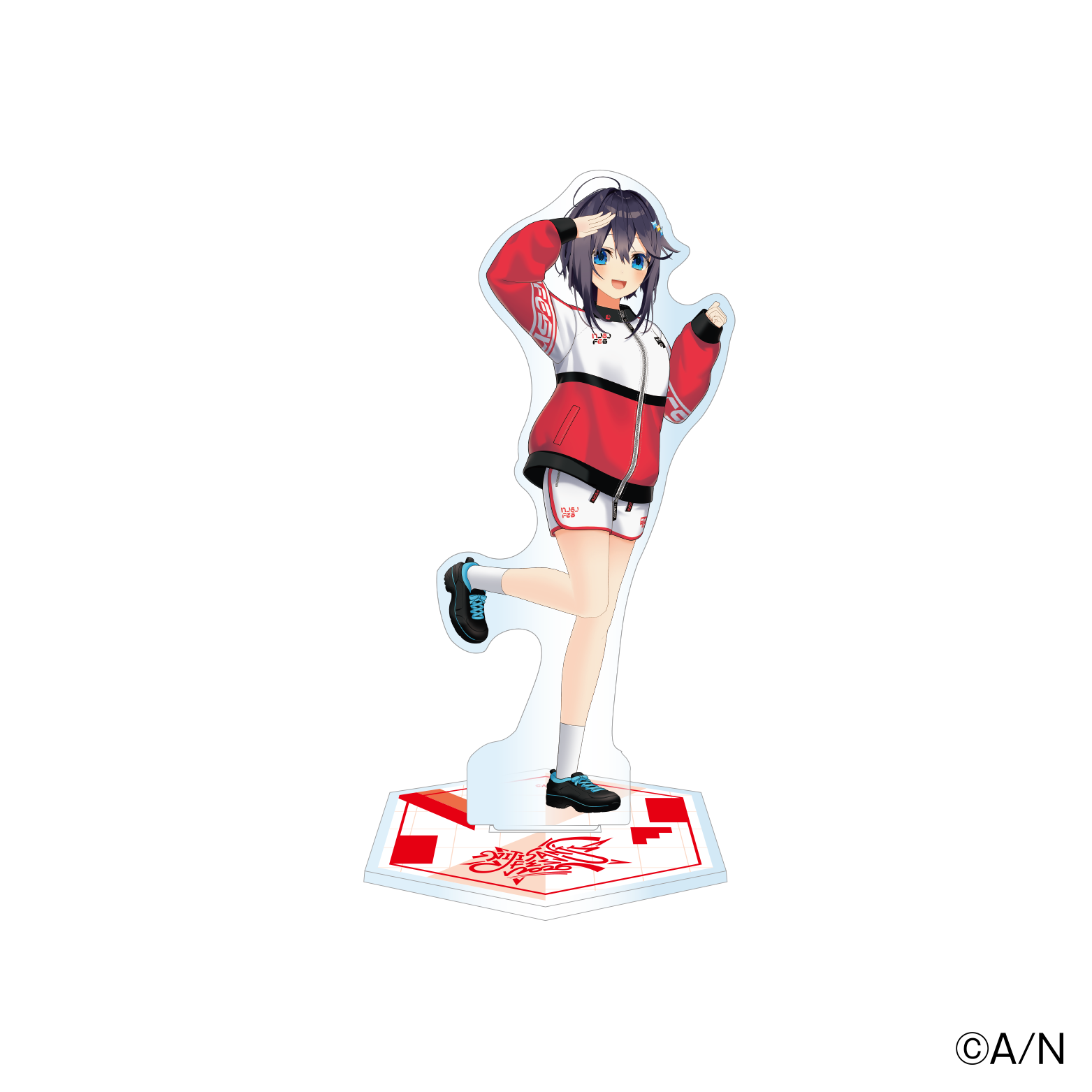 【にじフェス2026】クラスジャージアクリルスタンド レッド