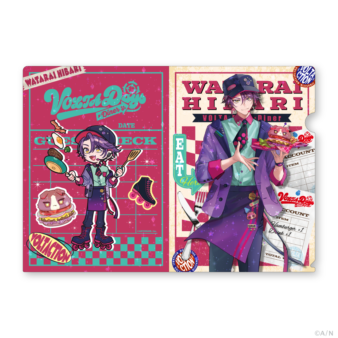 【VOLTA Days × Diner】ホロクリアファイル