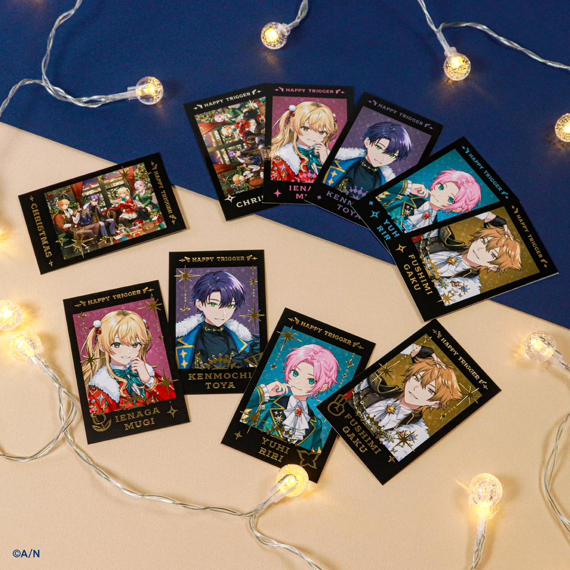 HAPPY TRIGGER CHRISTMAS】ランダムチェキ風カード｜にじさんじ 
