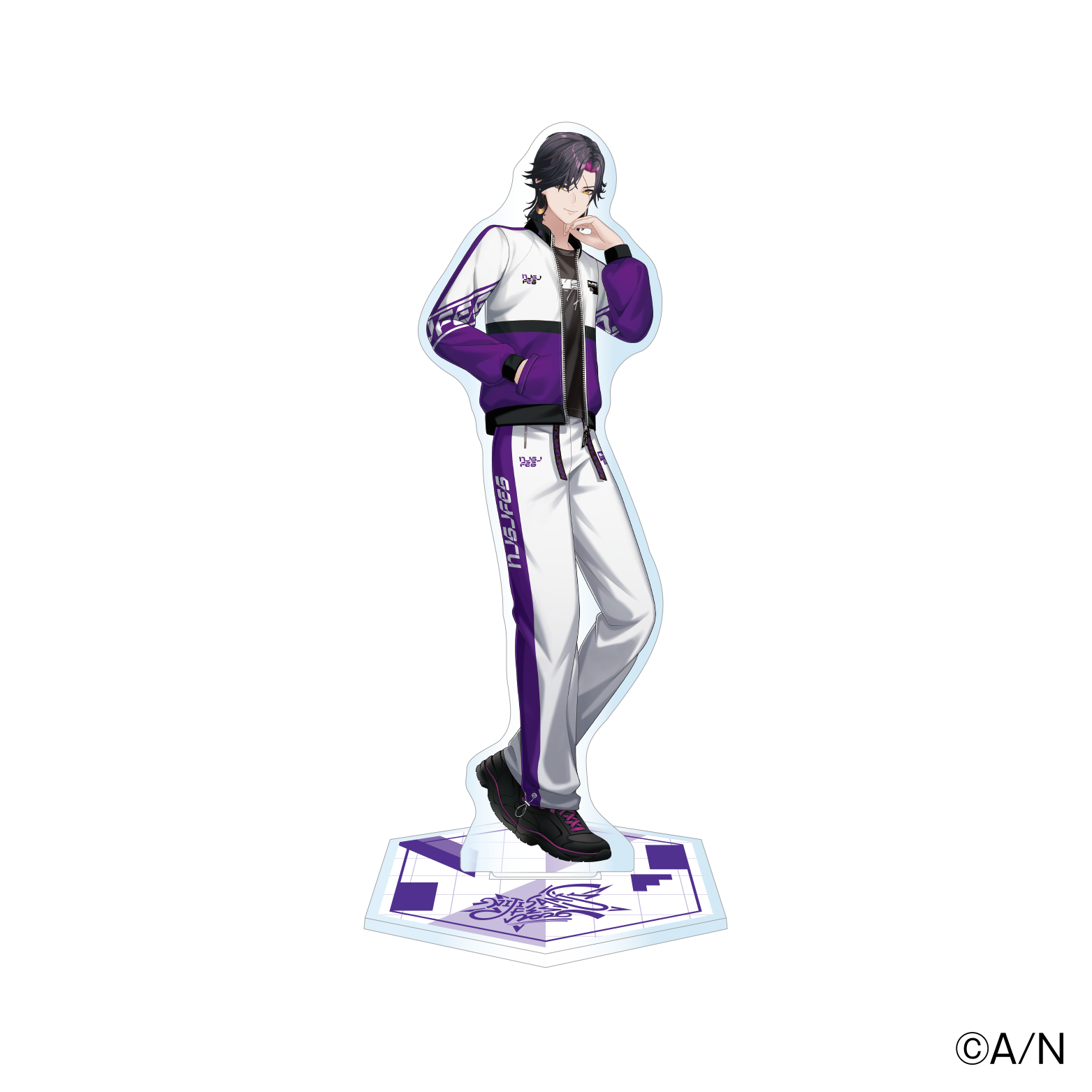 【にじフェス2026】クラスジャージアクリルスタンド バイオレット