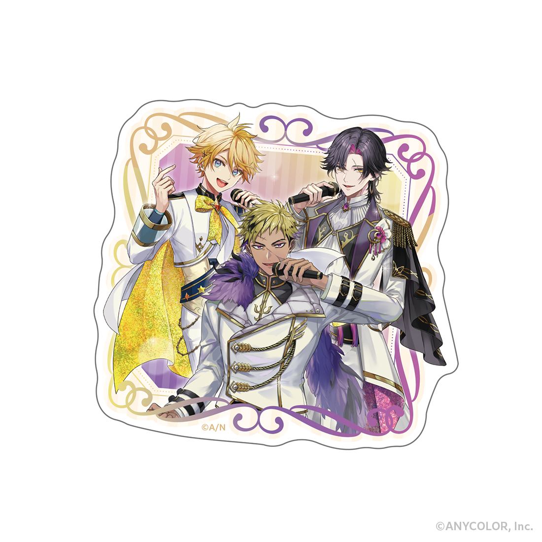【NIJISANJI EN周年記念アイテム】ランダムダイカットステッカー