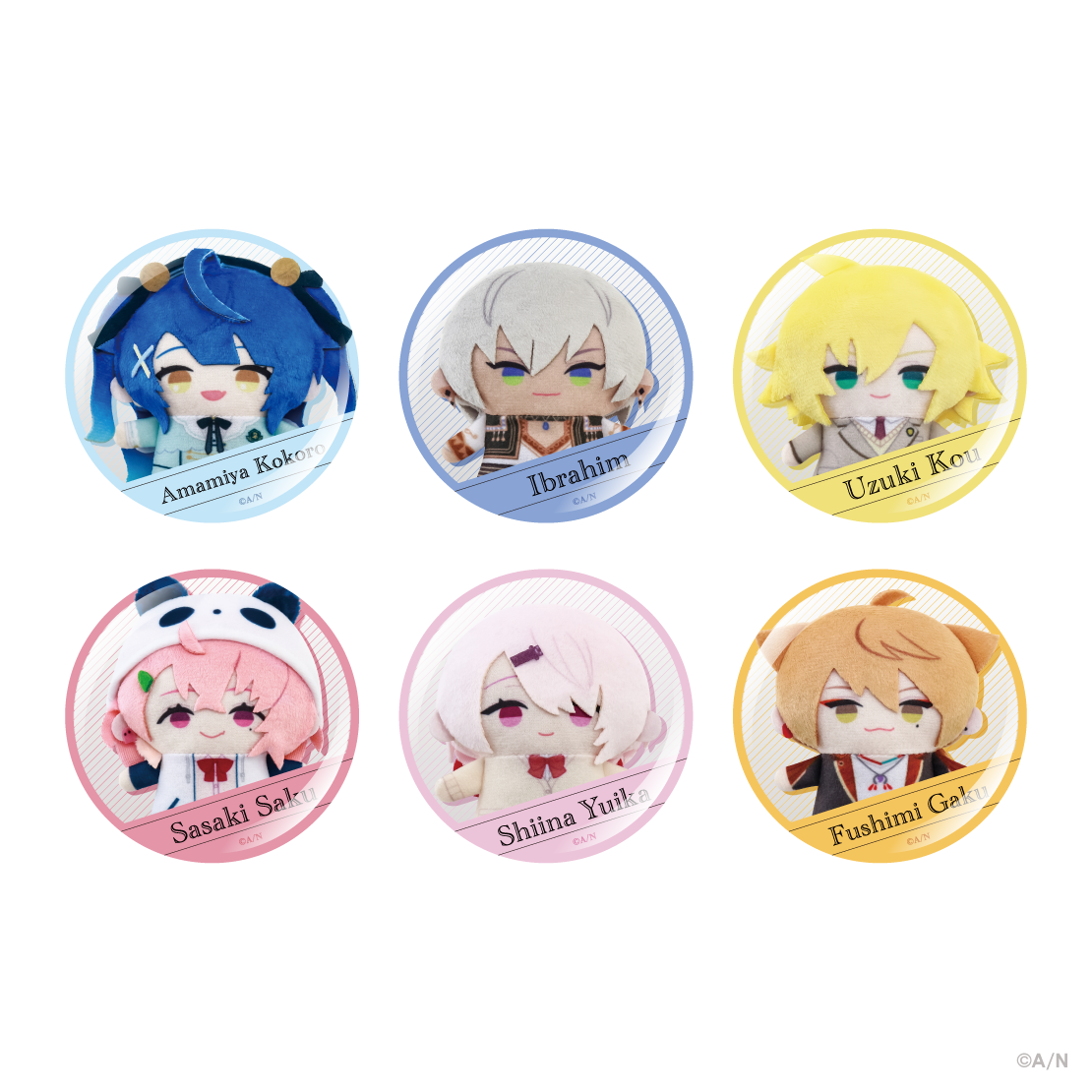 【にじぱぺフォトグッズ Vol.2】缶バッジ