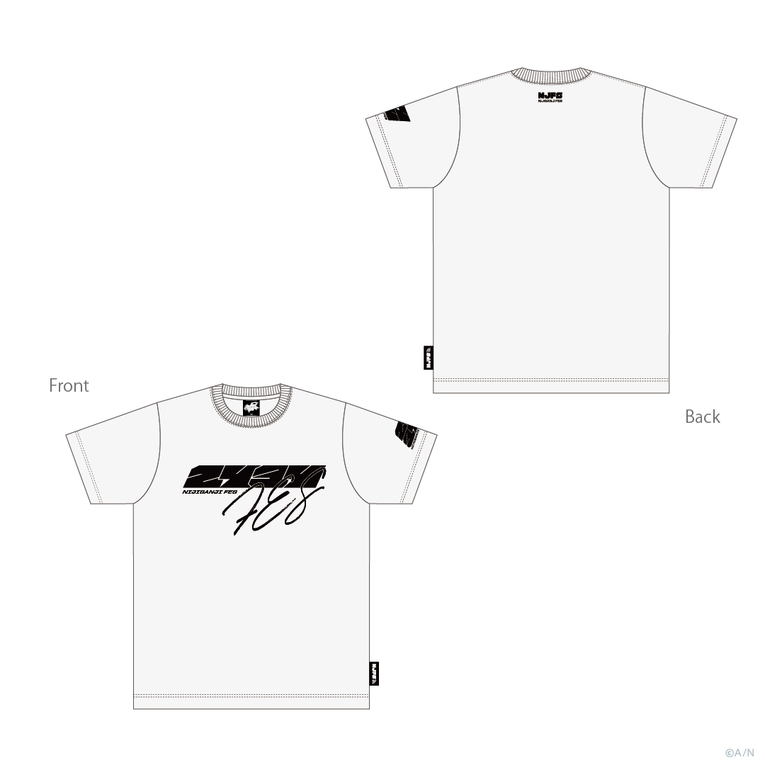 【にじフェス2026】Tシャツ