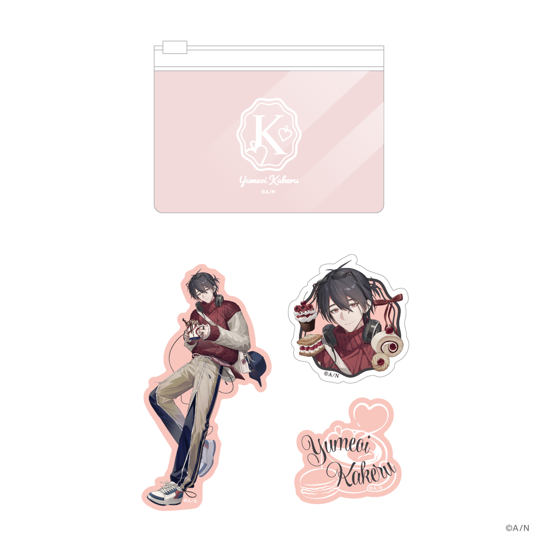 【Sweet Floaties】ステッカー＆スライダーケースセット