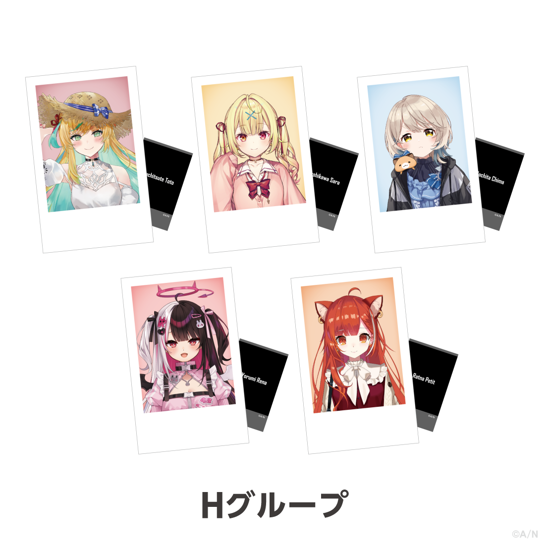 【Another Style Goods vol.1】ランダムチェキ風カード Hグループ