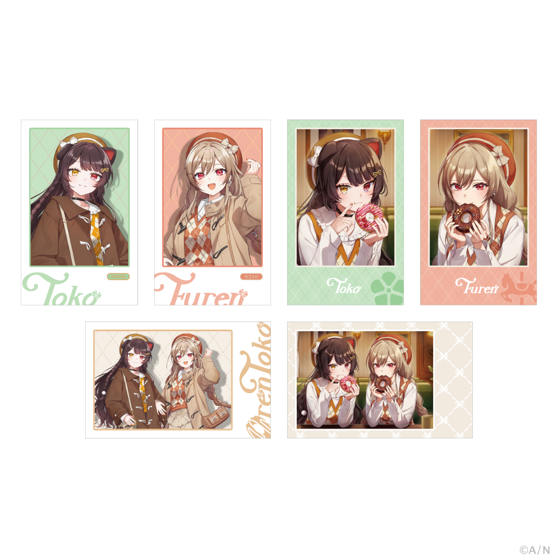 【OrenToko】ランダムチェキ風カード