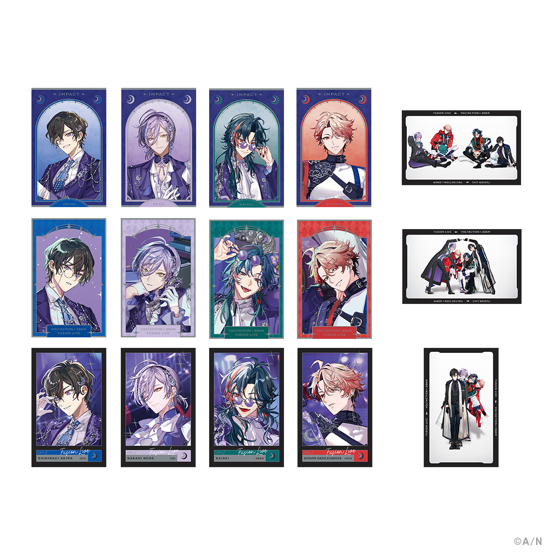 【IMPACT】ランダムフォト風カード  月組