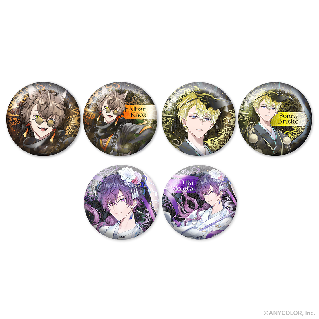 【Noctyx 4th Anniversary】ホログラム缶バッジ