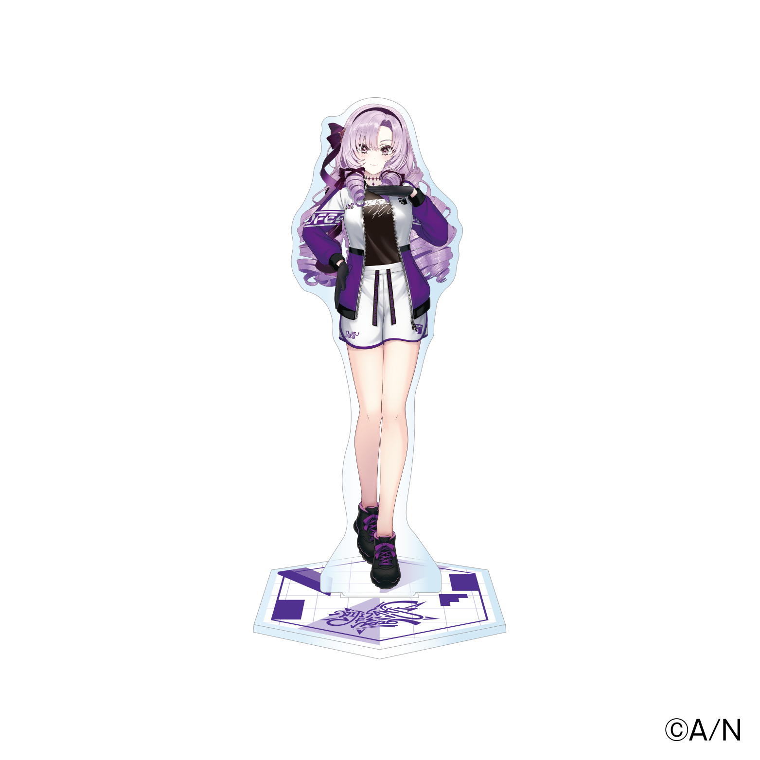 【にじフェス2026】クラスジャージアクリルスタンド バイオレット