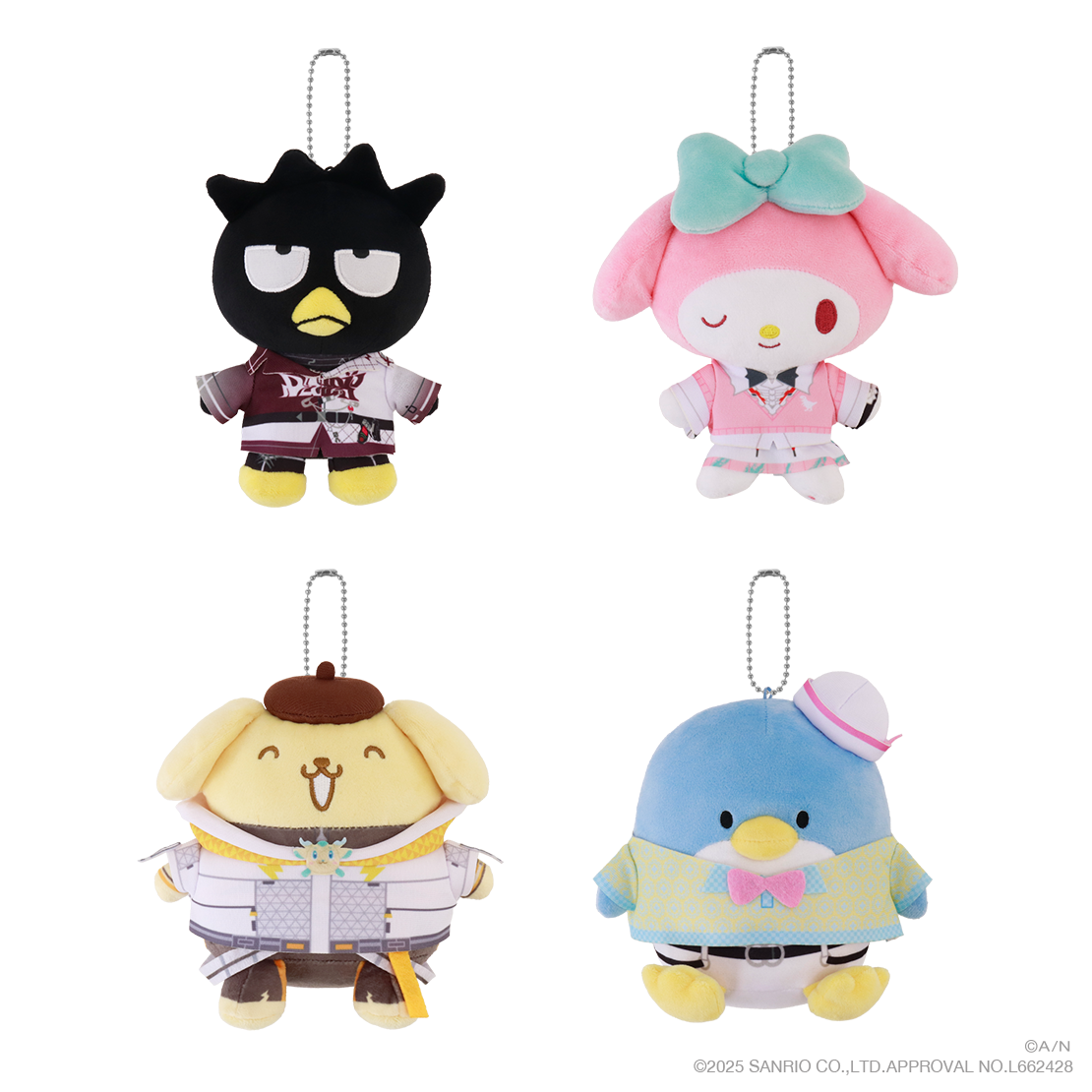 【Oriens×サンリオキャラクターズ】ぬいぐるみマスコット