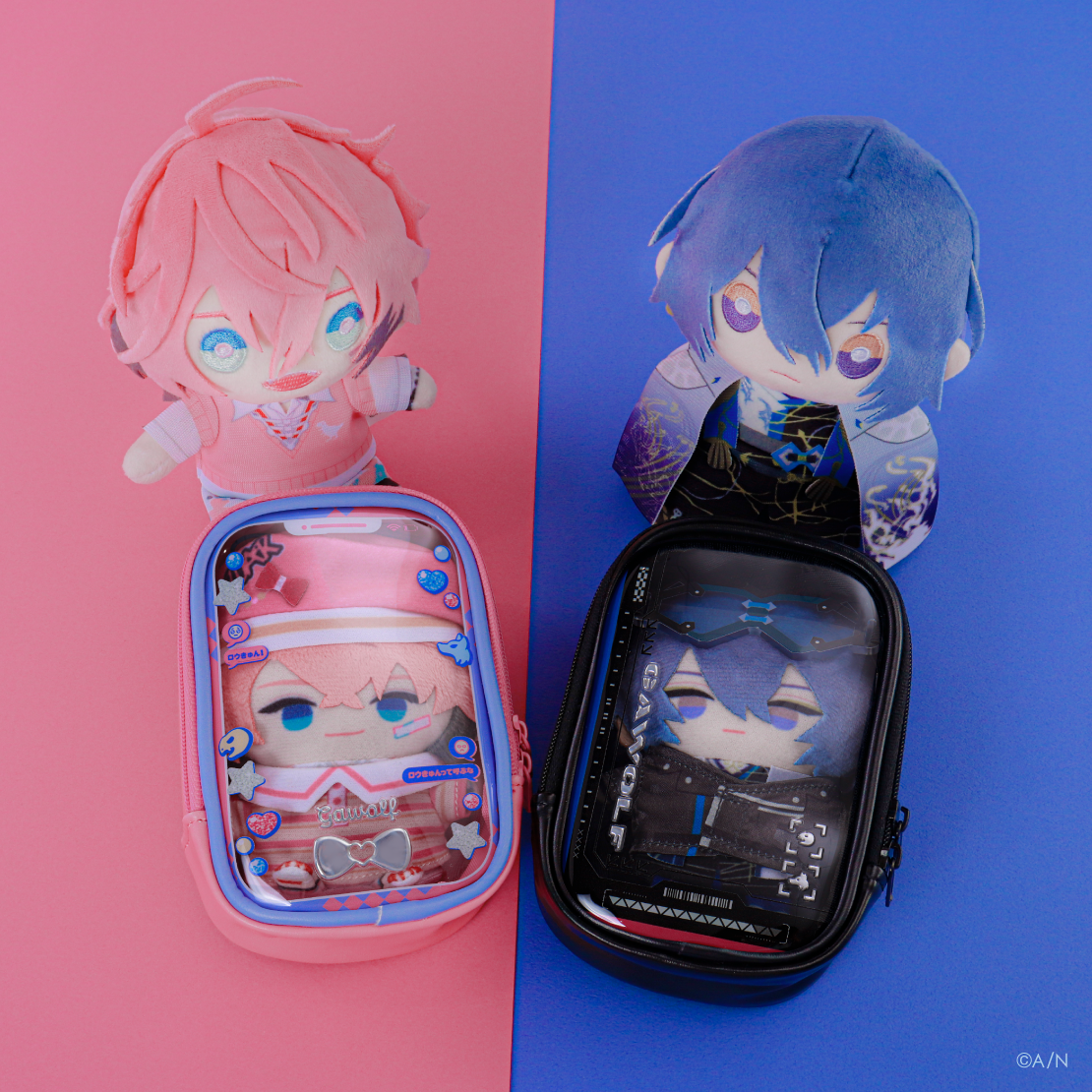 【ぎゃうるふ】にじぱぺポーチ