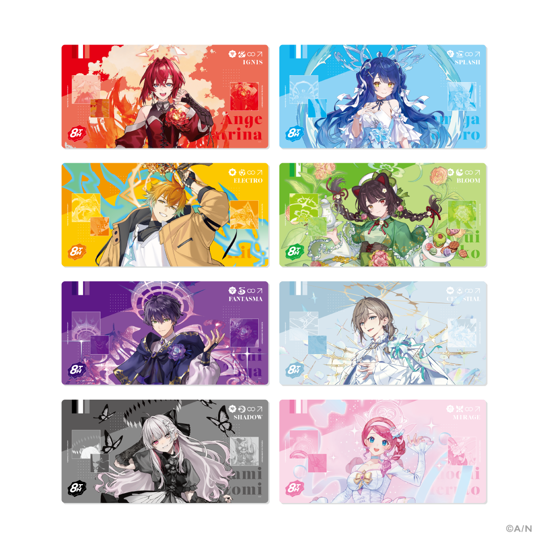 【にじさんじ 8th Anniversary】ラバーマット