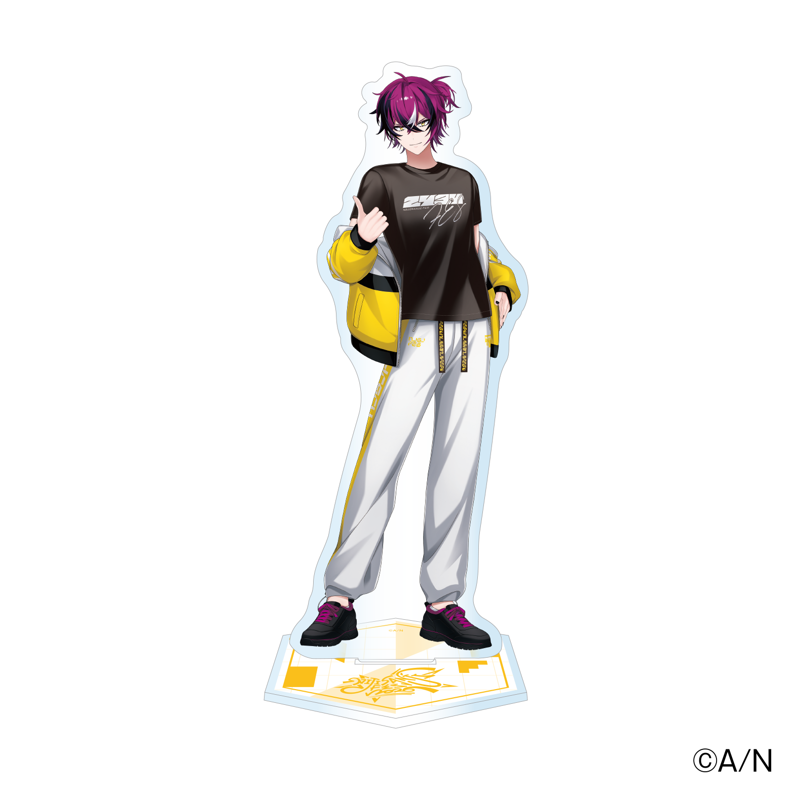 【にじフェス2026】クラスジャージアクリルスタンド イエロー