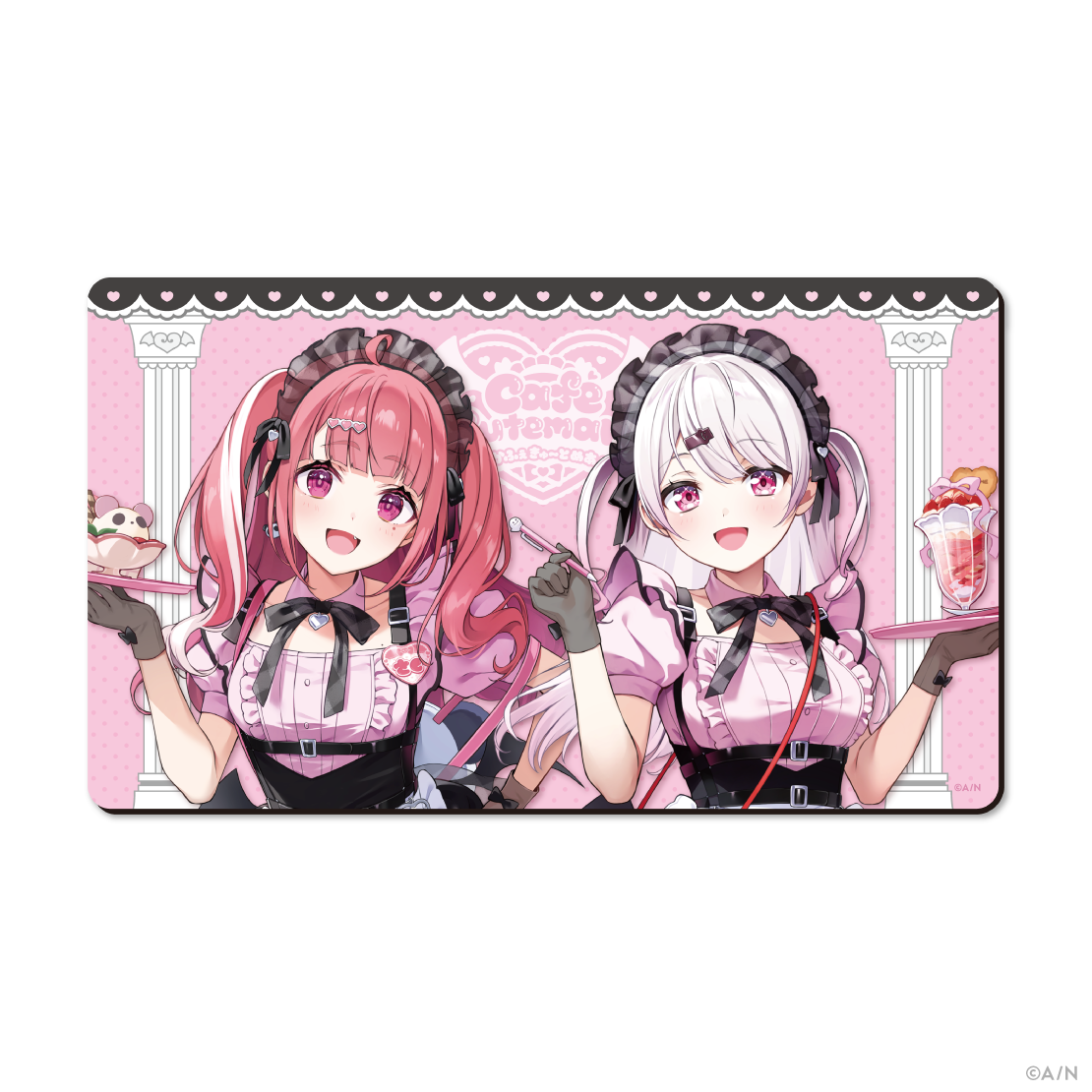 【Café Cutemare】大判ラバーマット