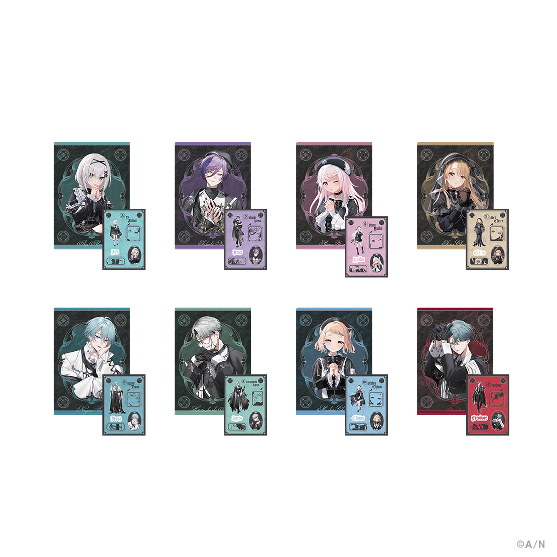 【Haunted School】クリアファイル＆ステッカーシート
