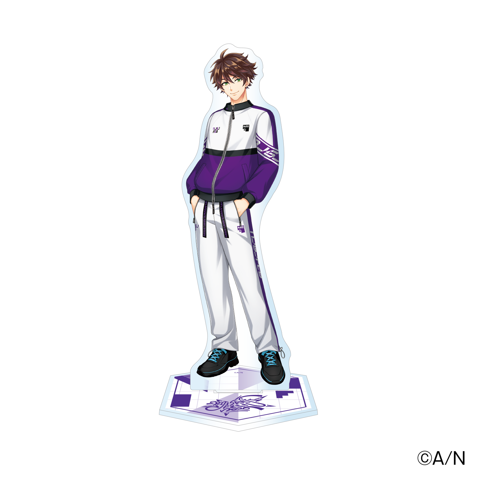 【にじフェス2026】クラスジャージアクリルスタンド バイオレット