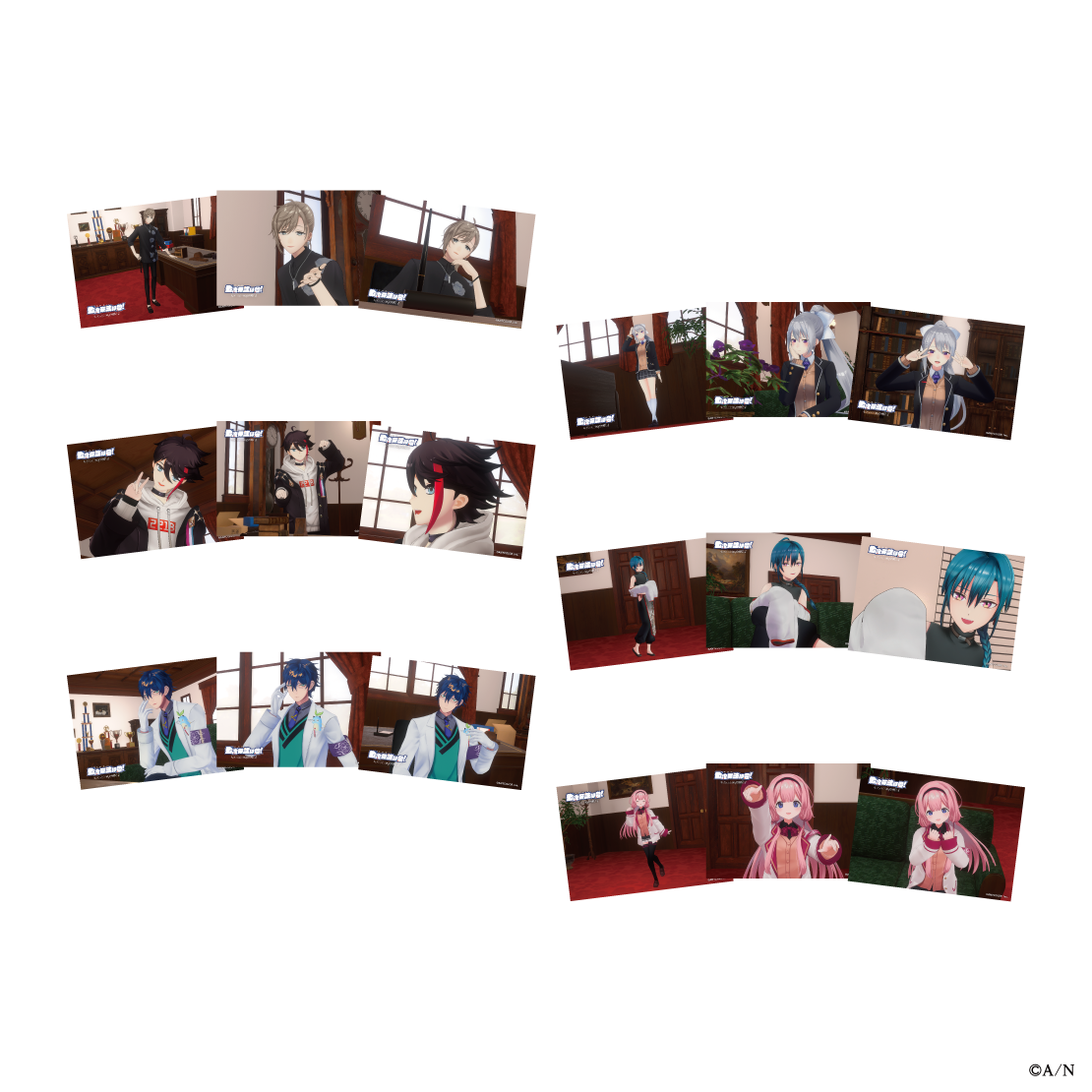 【劇場版 七次元生徒会！】ブロマイドセット