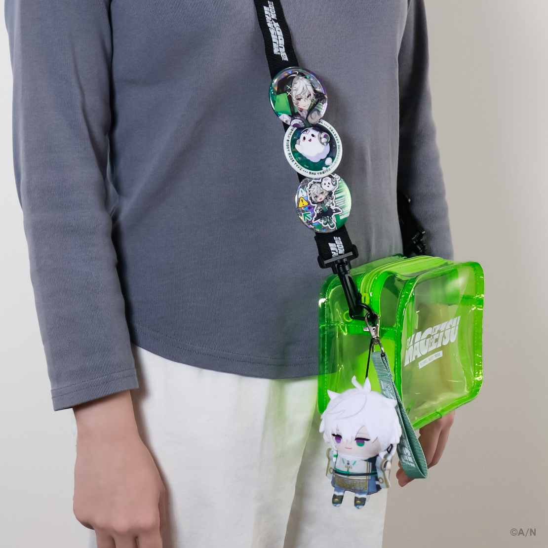 【NIJISANJI Buddy Mode Type：Shu, Kagetsu & Nari】ランダムホログラム缶バッジ