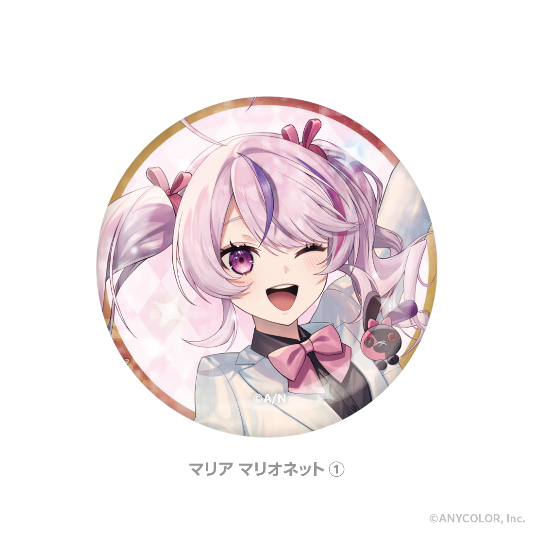 【ILUNA 3rd Anniversary】ホログラム缶バッジ