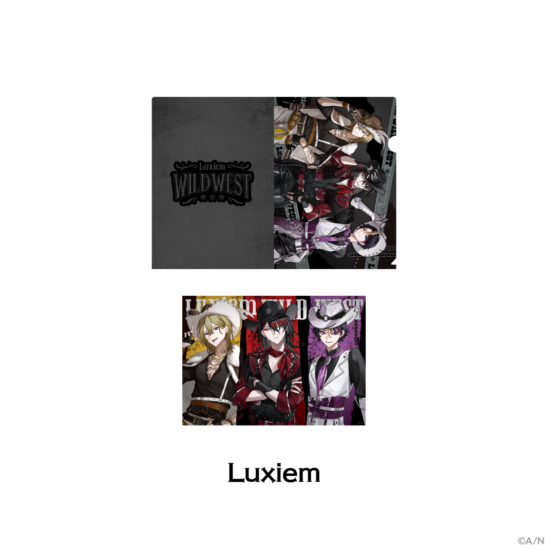【Luxiem WILDWEST】クリアファイル＆ミニポスター
