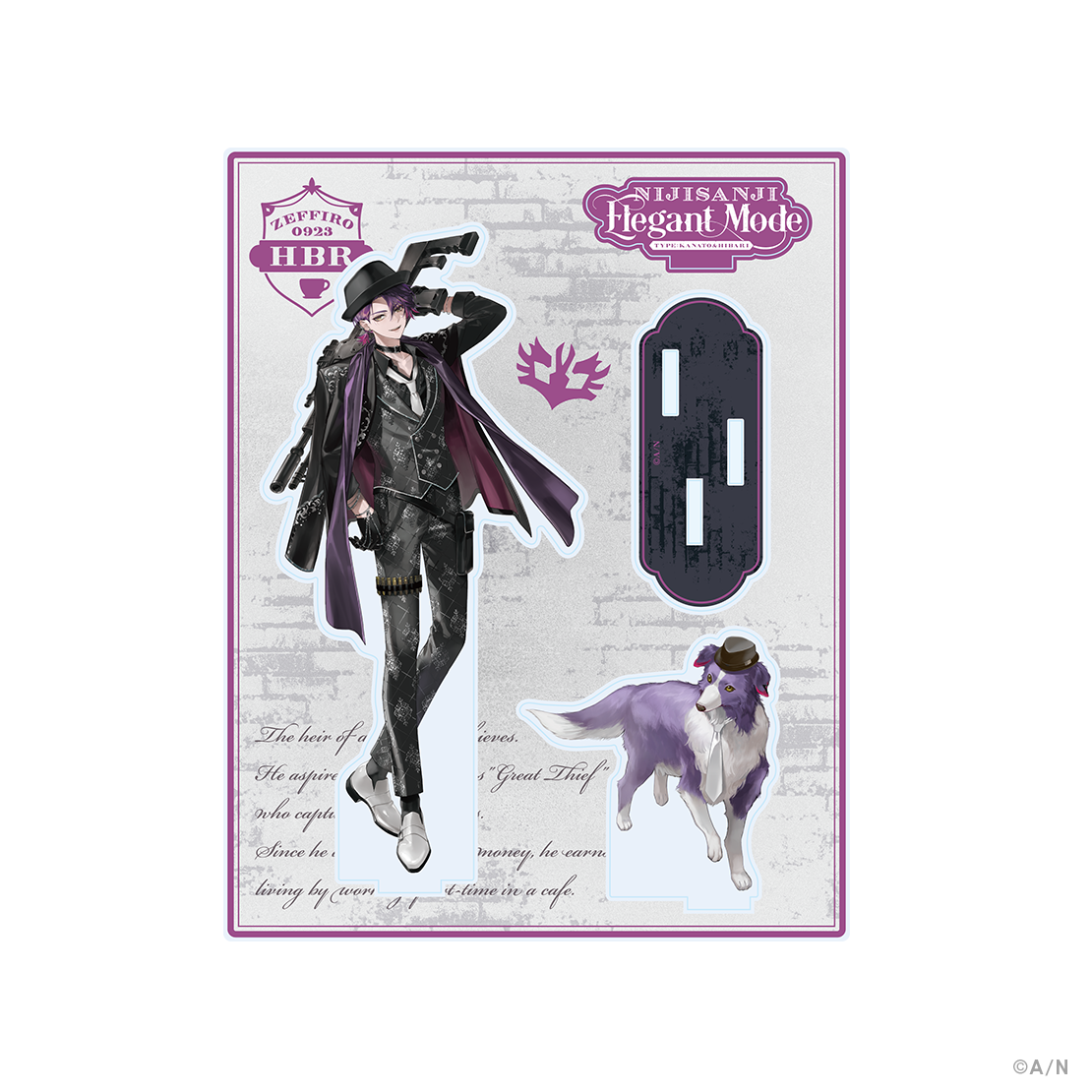【NIJISANJI Elegant Mode Type：Kanato&Hibari】アクリルスタンド