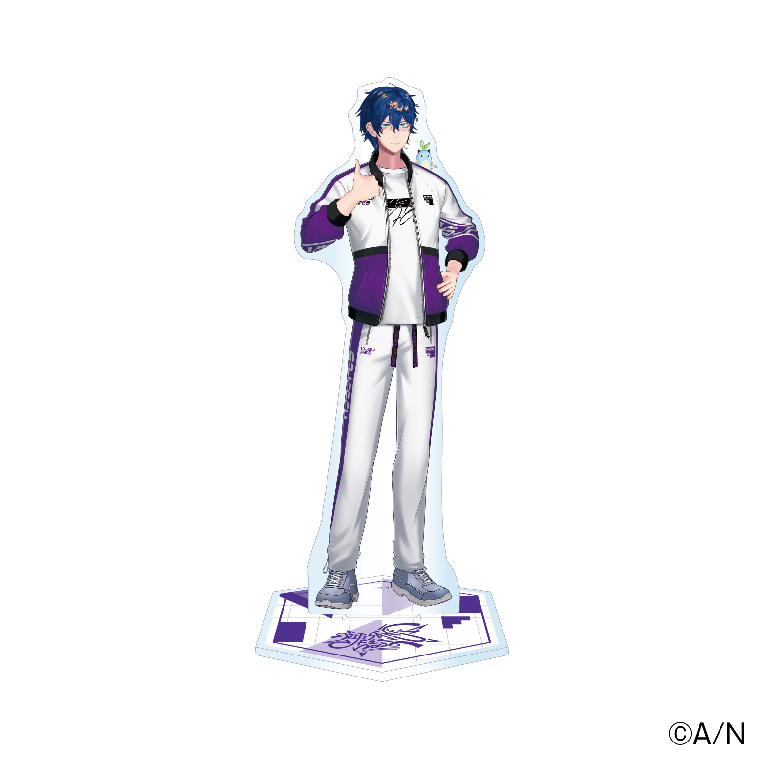 【にじフェス2026】クラスジャージアクリルスタンド バイオレット