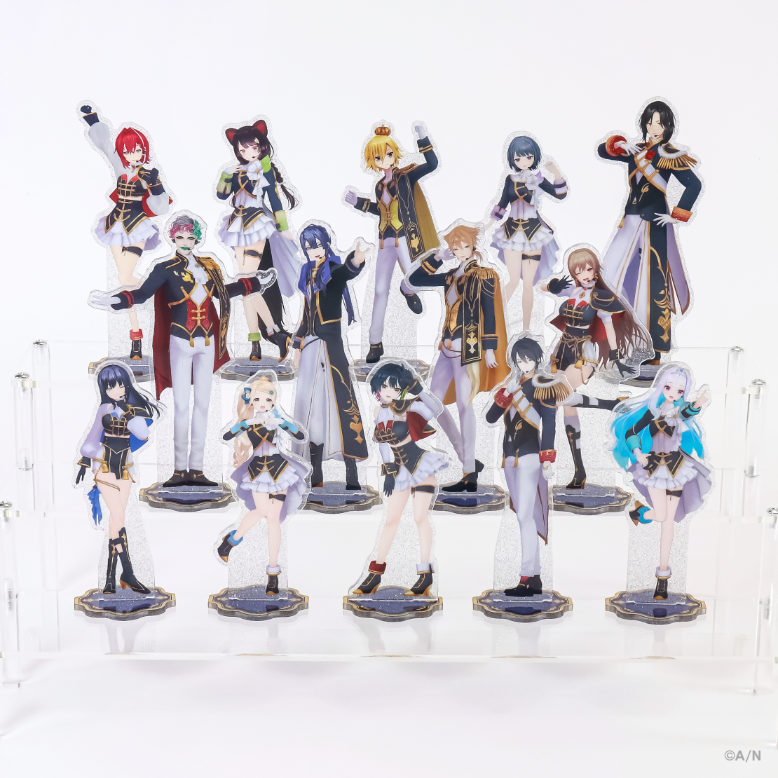 【共通衣装3Dグッズ vol.2】ラメアクリルスタンド