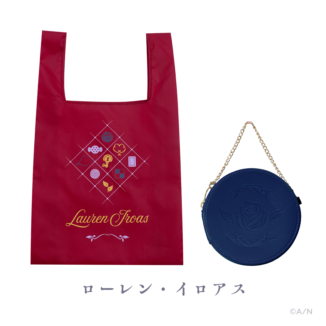 【Rose Valentine】チャーム付きエコバッグ