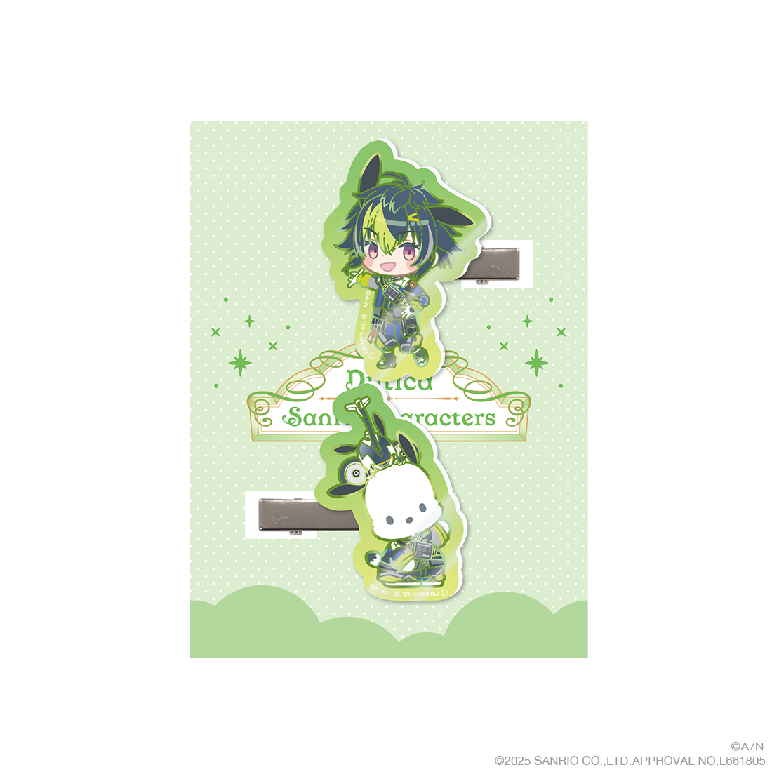 【Dytica×サンリオキャラクターズ】ヘアクリップ