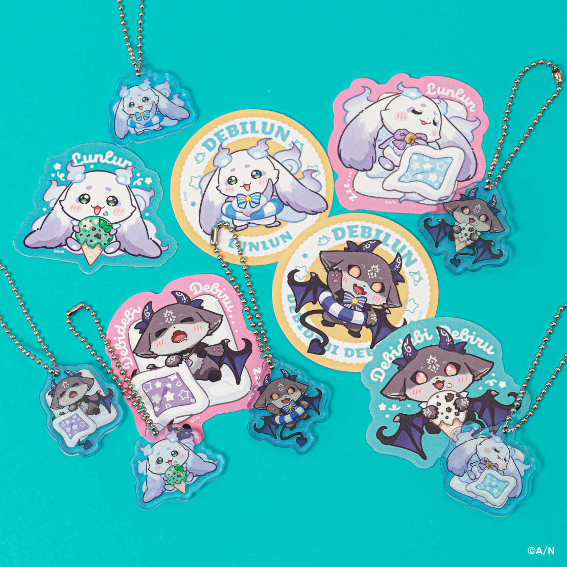 【でびるんSummer】ランダムアクリルキーホルダー