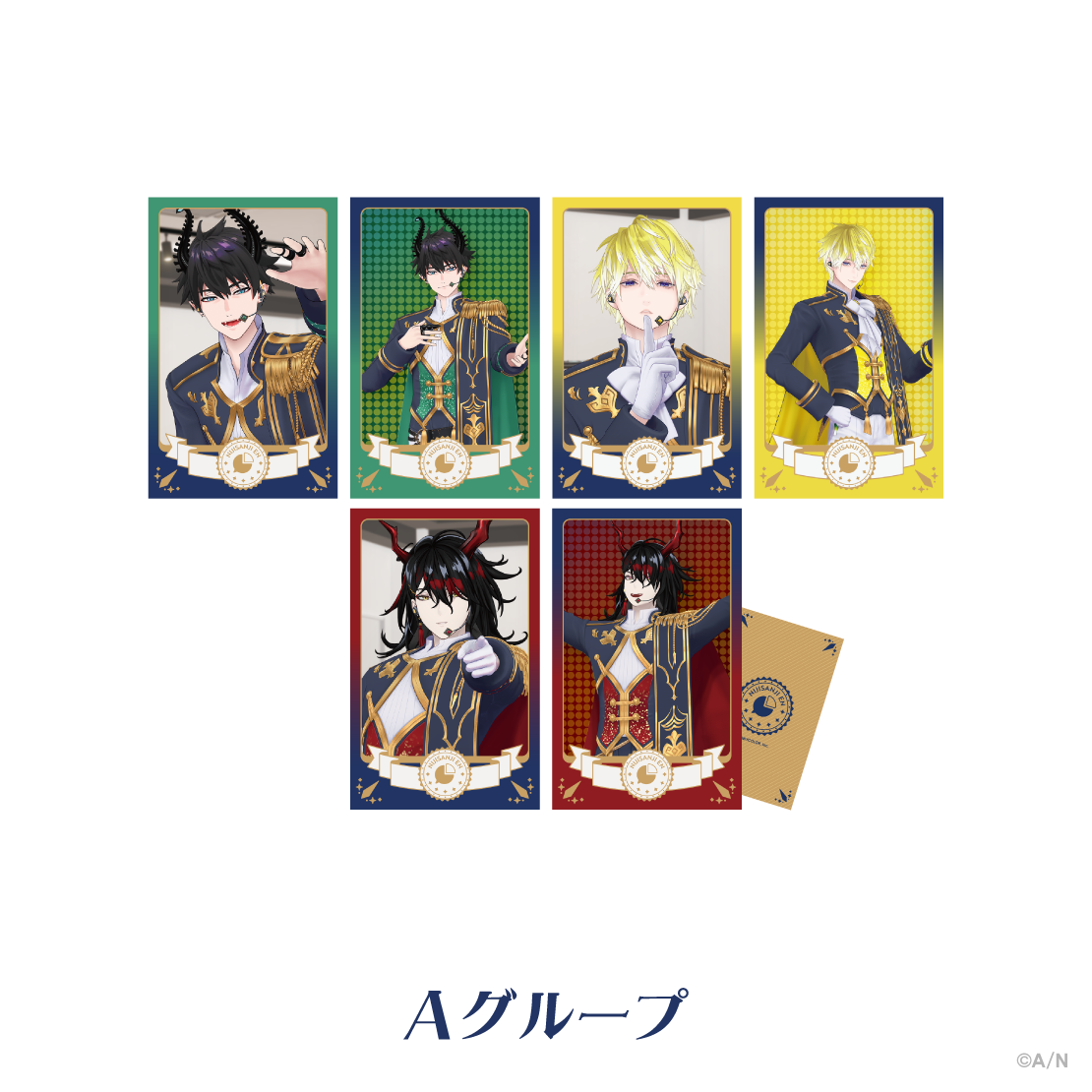 【共通衣装3Dグッズ vol.5】ランダムチェキ風カード Aグループ