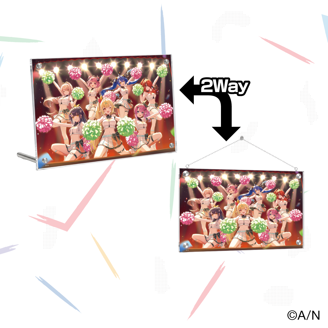 【にじフェス2026】ビジュアルアクリルパネル