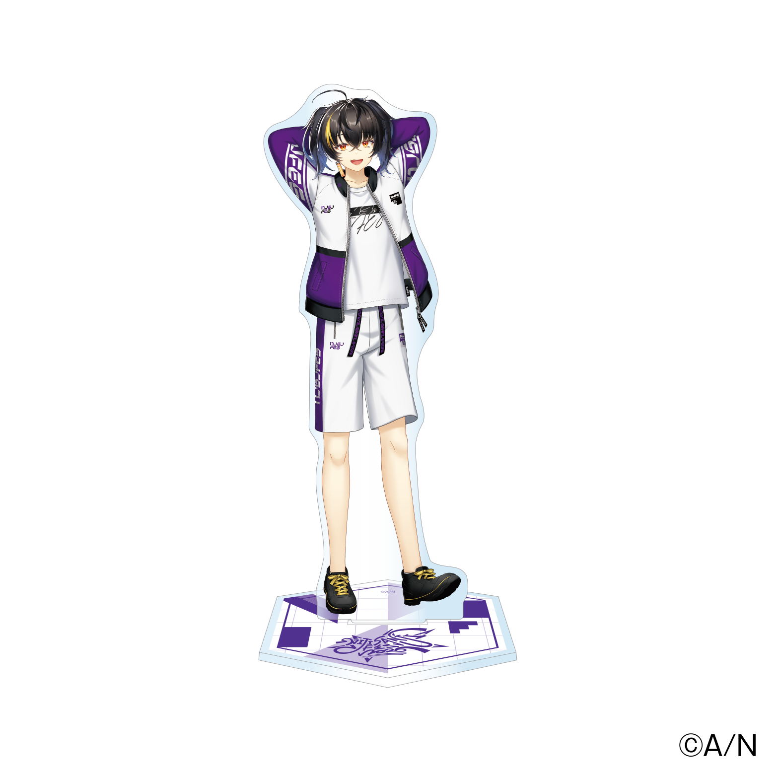 【にじフェス2026】クラスジャージアクリルスタンド バイオレット