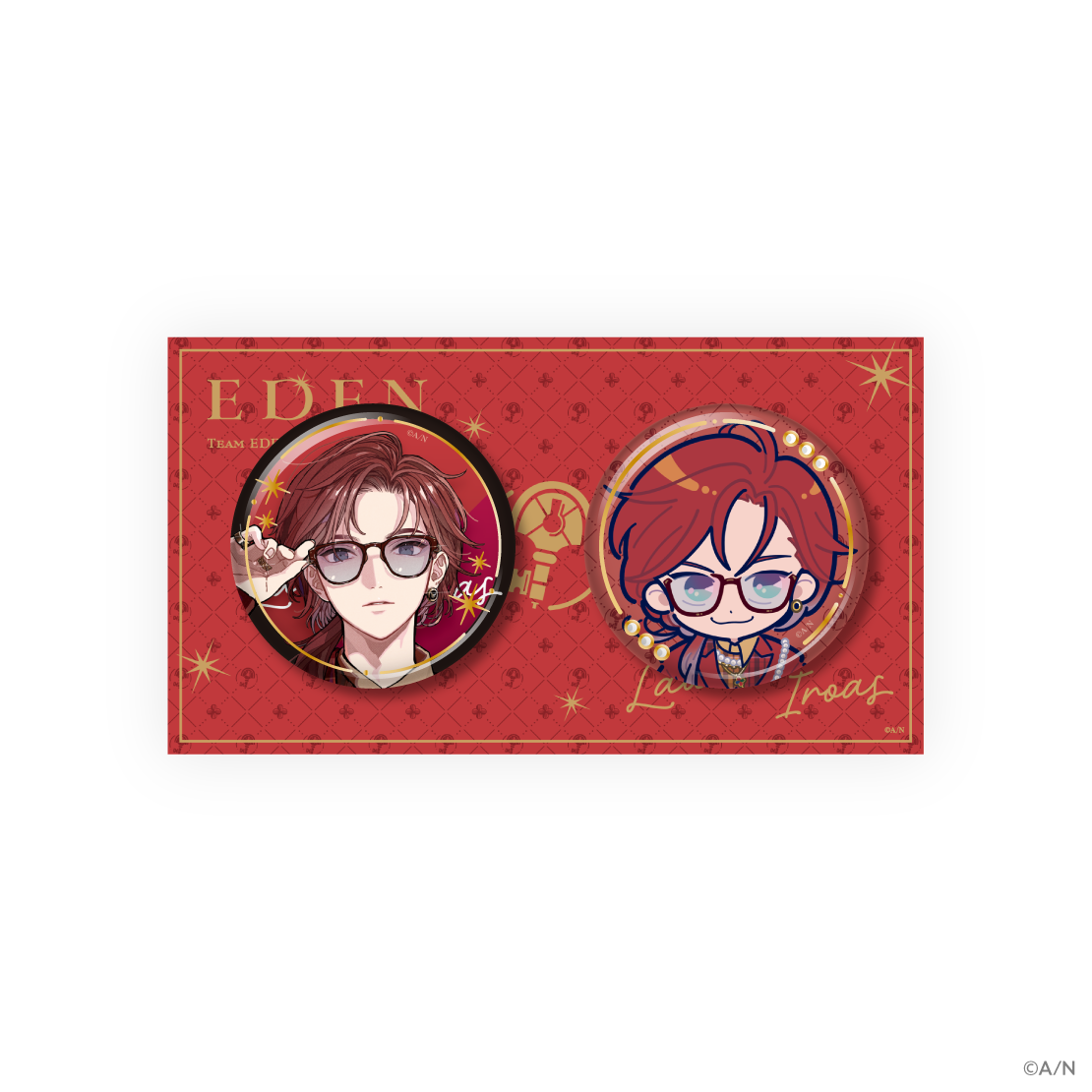 【エデン組 4th Anniversary】缶バッジセット
