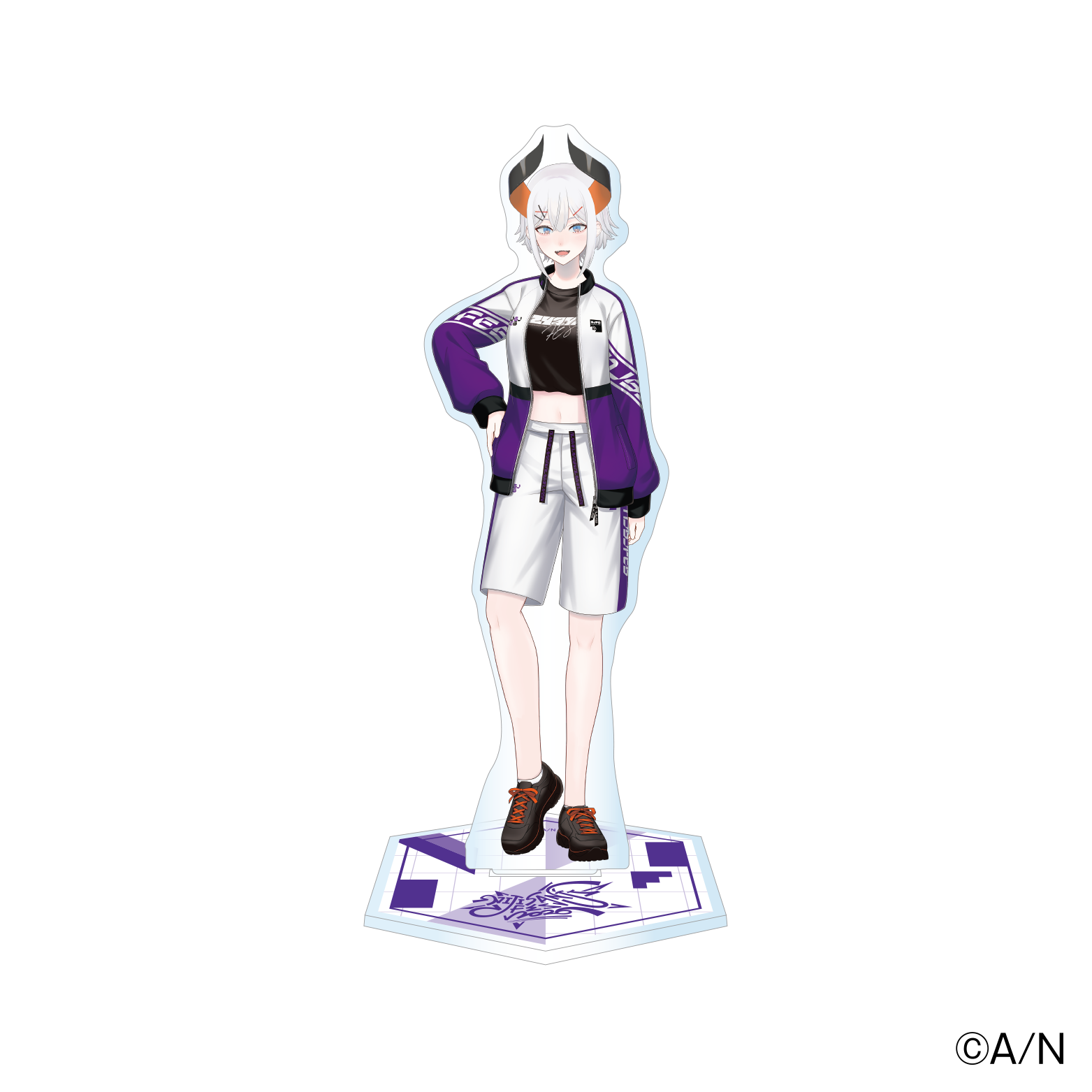 【にじフェス2026】クラスジャージアクリルスタンド バイオレット