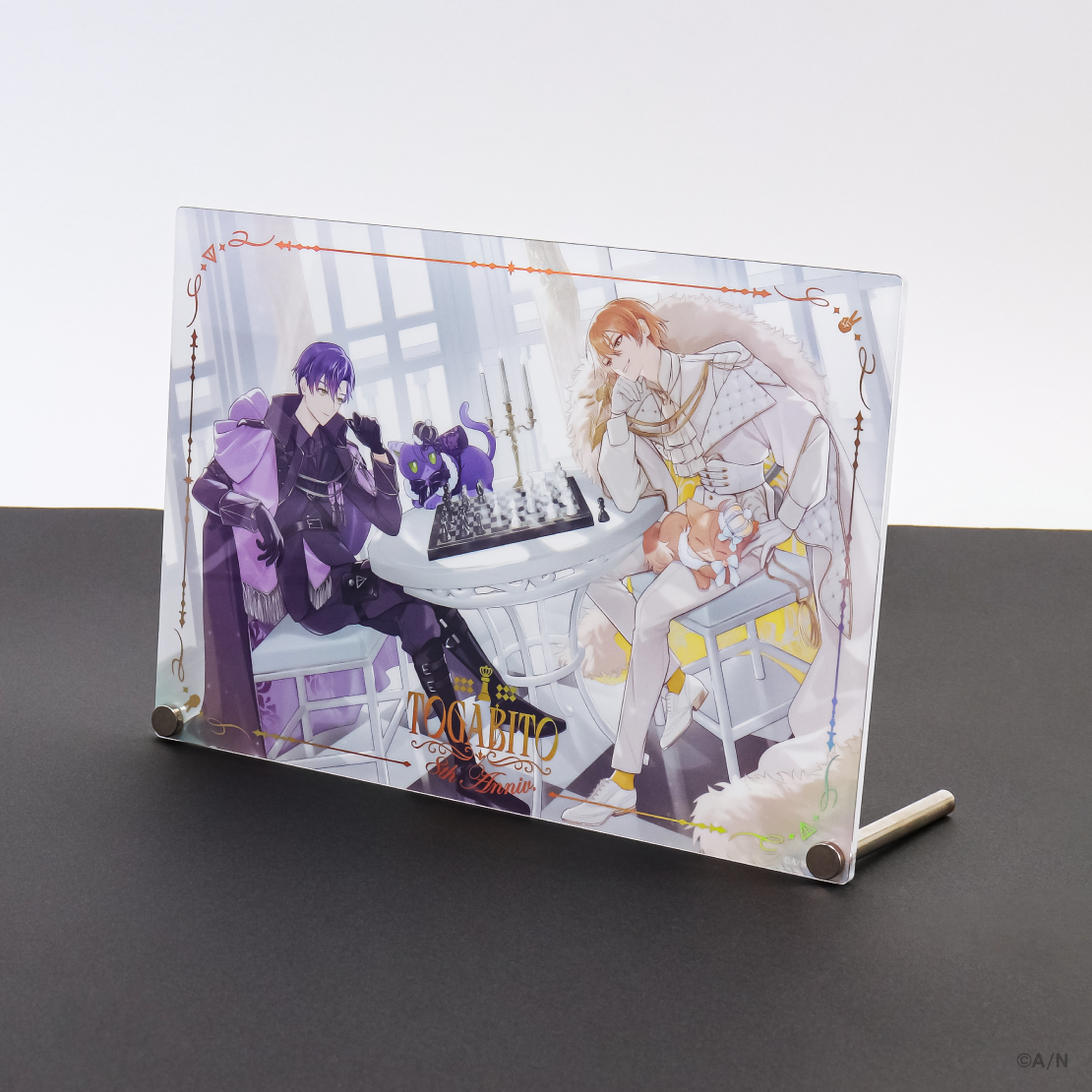 【TOGABITO 8th Anniv.】箔押しアクリルパネル