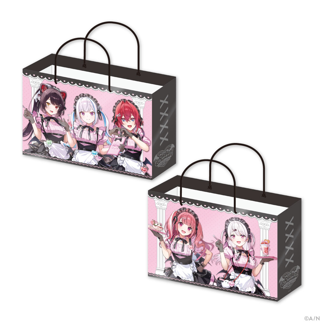 かふぇきゅ〜とめあ　ショッパーバッグ