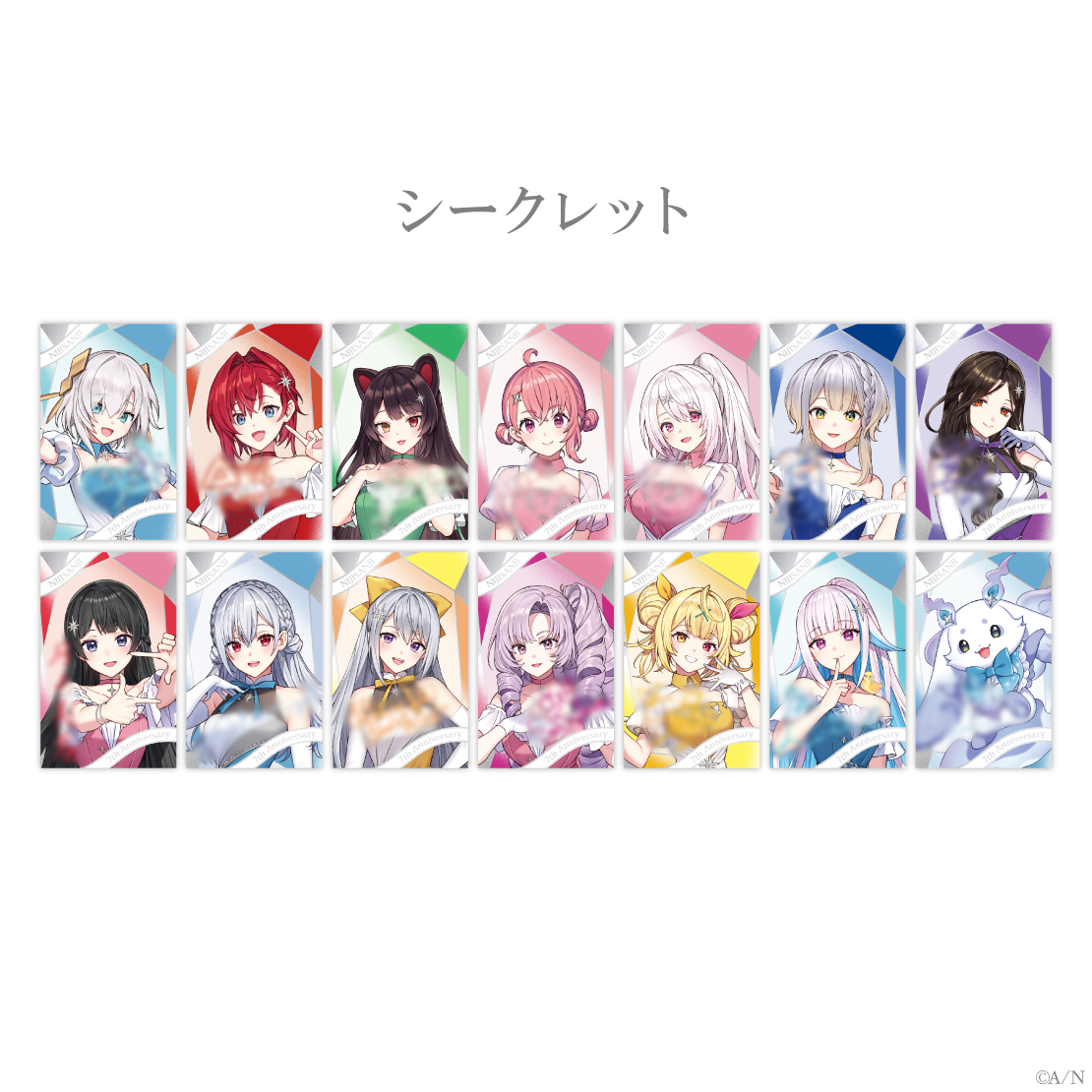 にじさんじ ART OF NIJISANJI 7周年 ミニアートマグネット 池袋